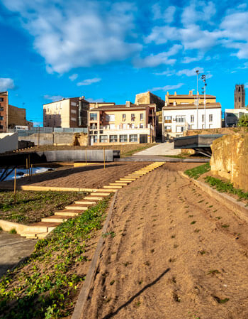 Recuperación de los Jardines de La Cuirassa en Lleida